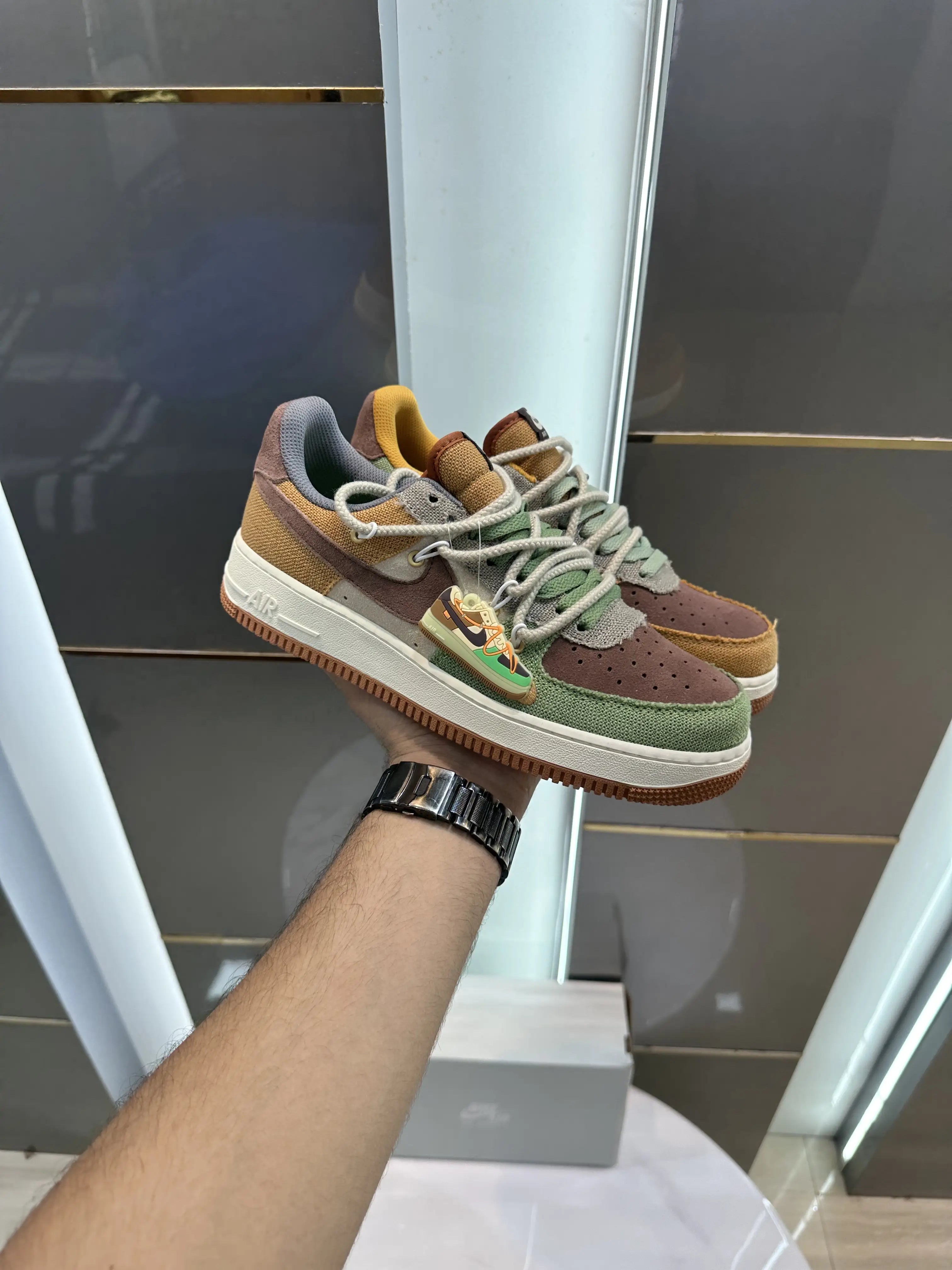 Nike_Airforce 1 Low Voodoo Edition Sneakers
