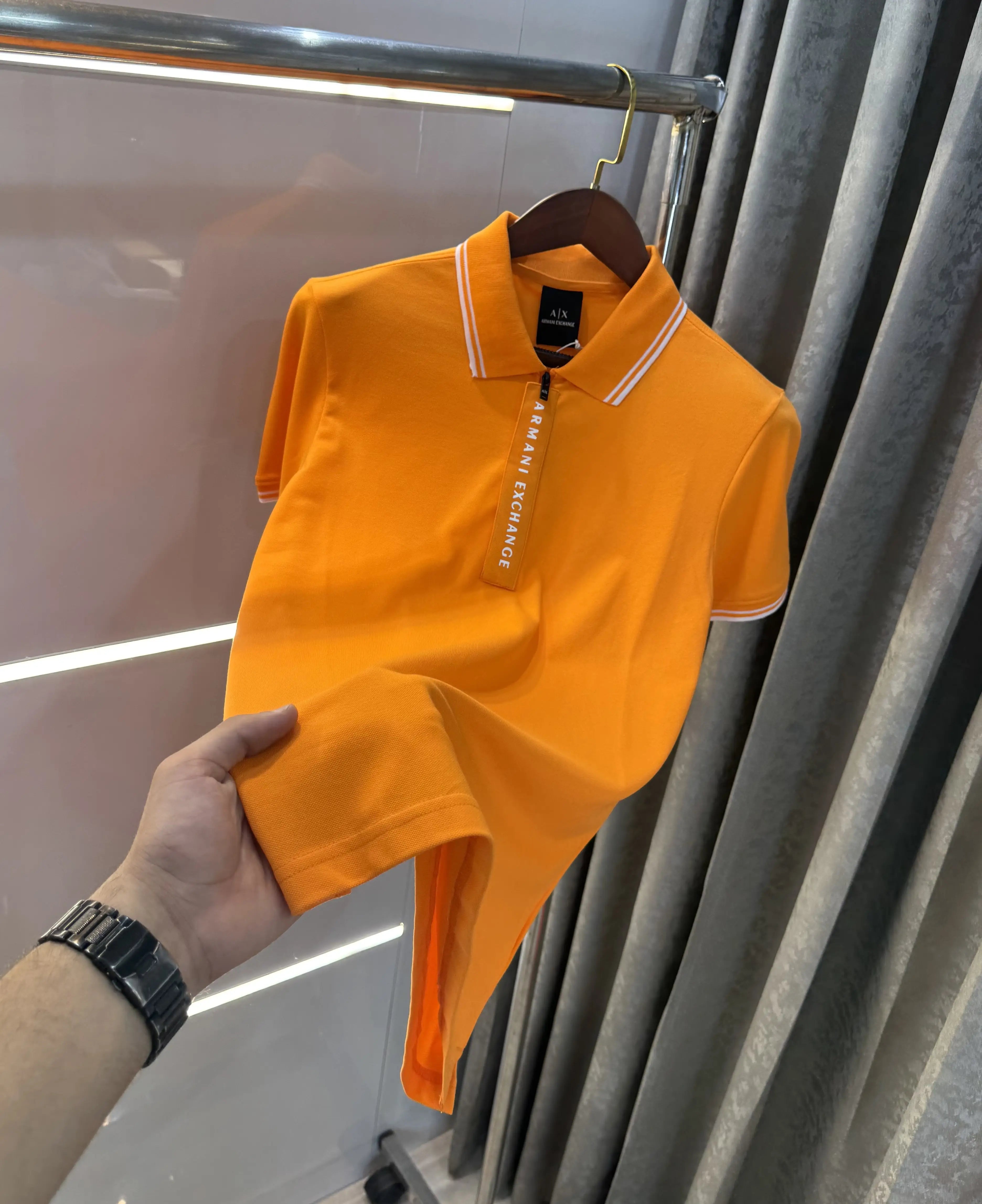 Arman i Exchange Orange Imported Polo T-Shirt Secondary image