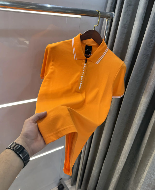 Arman i Exchange Orange Imported Polo T-Shirt