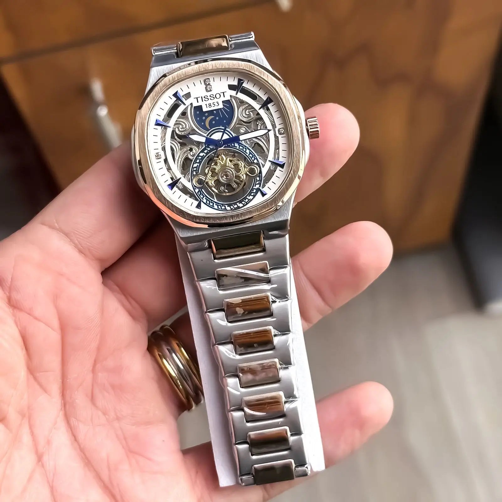 Tissot Automatic Rose Gold White Main image