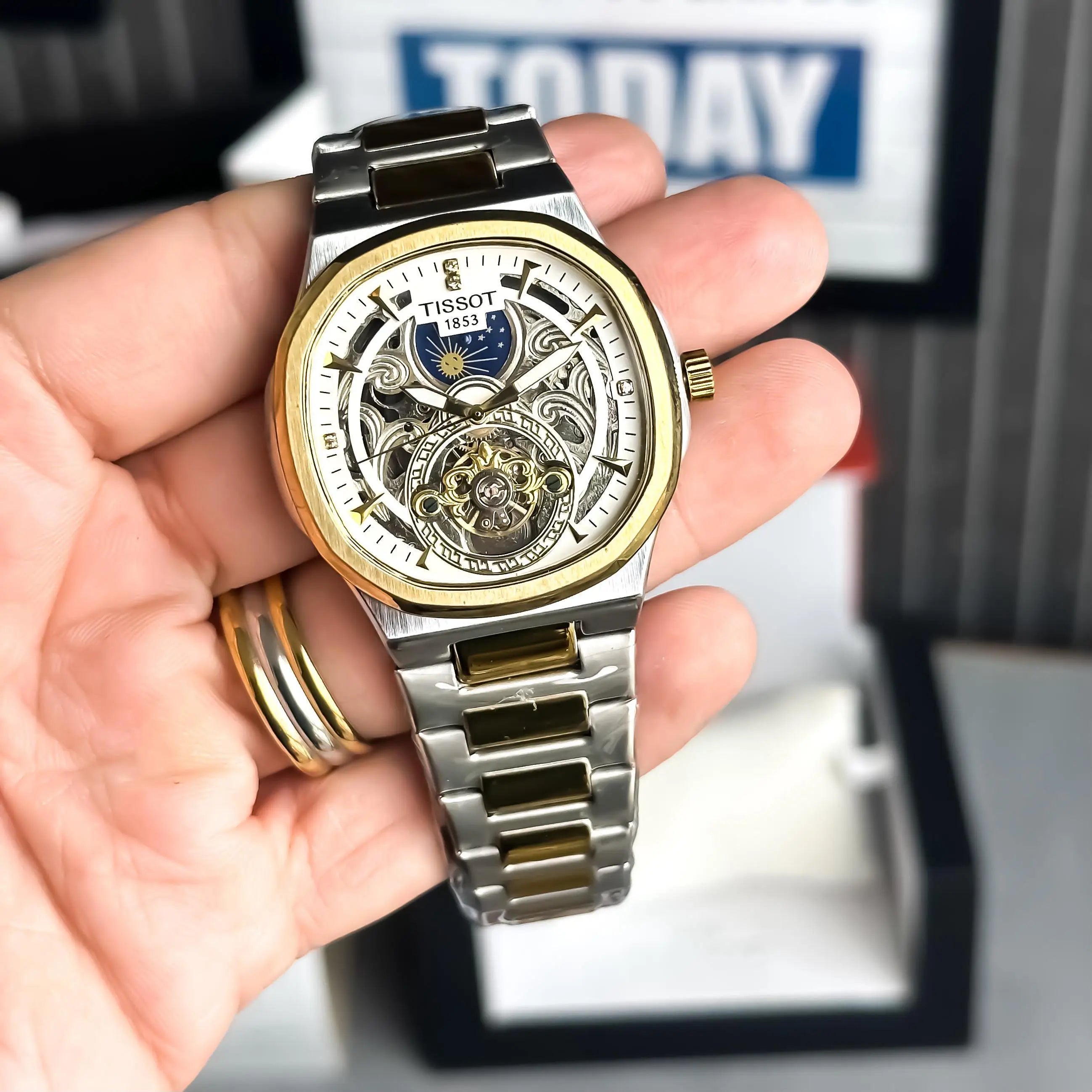 Tissot Automatic Gold White Main image