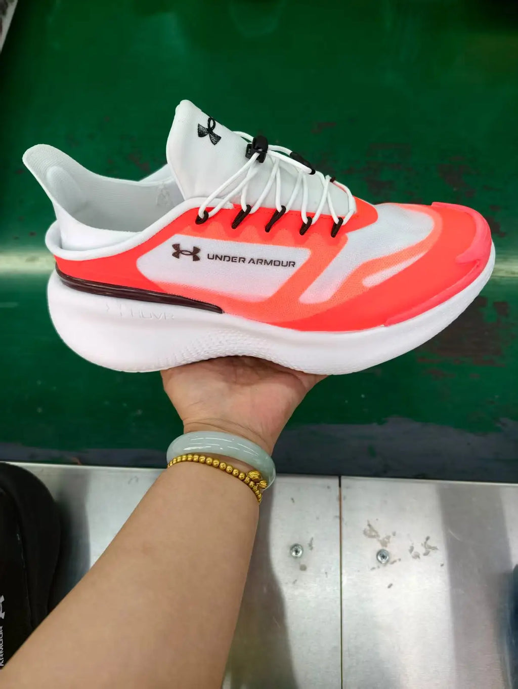 Under Armour Nova Slipspeed WHITE ORANGE