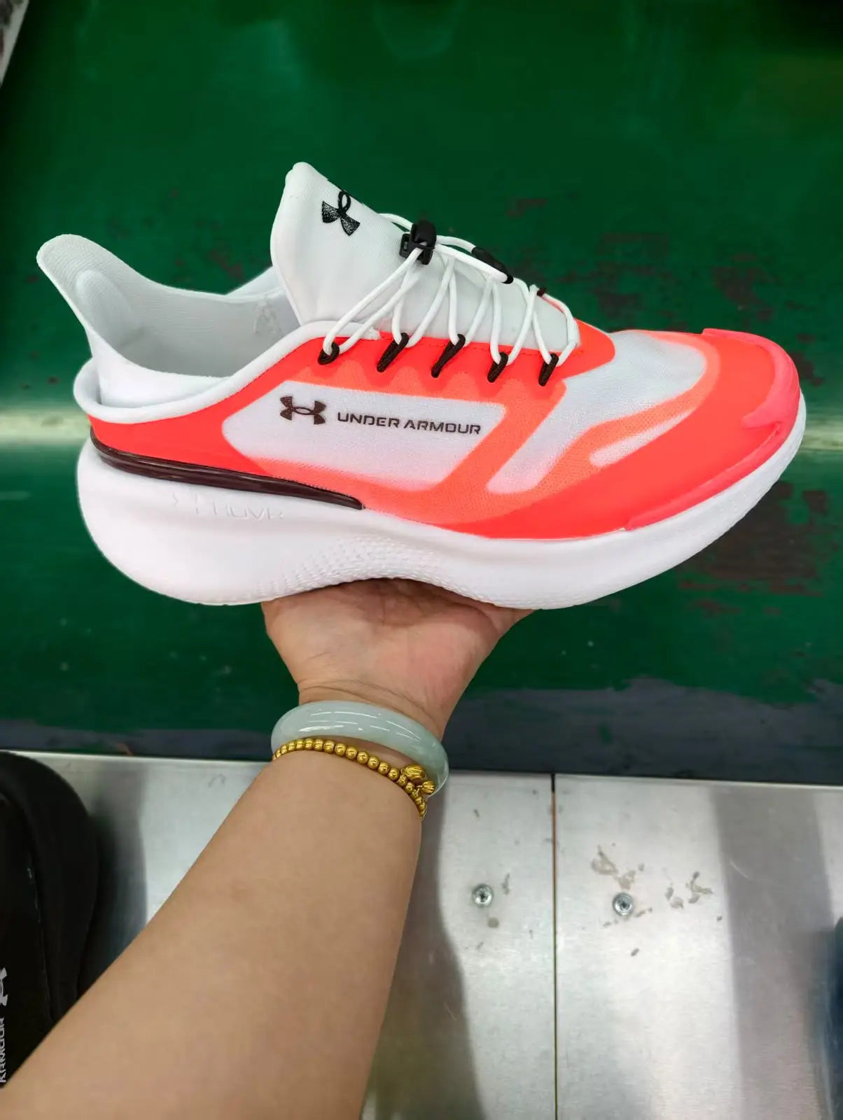Under Armour Nova Slipspeed WHITE ORANGE Main image
