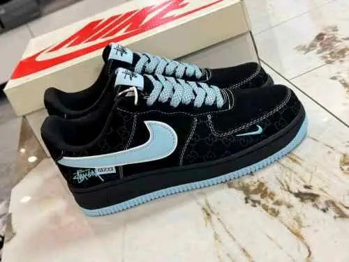 Nikkee Airforce 1 X Guccii GG Blue 2025