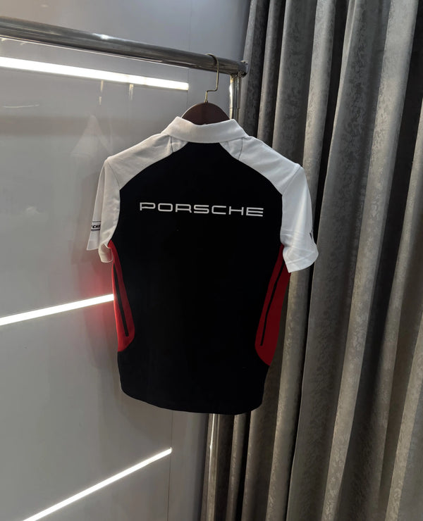 Hug o Boss Porsch e Black Premium Polo T-shirt