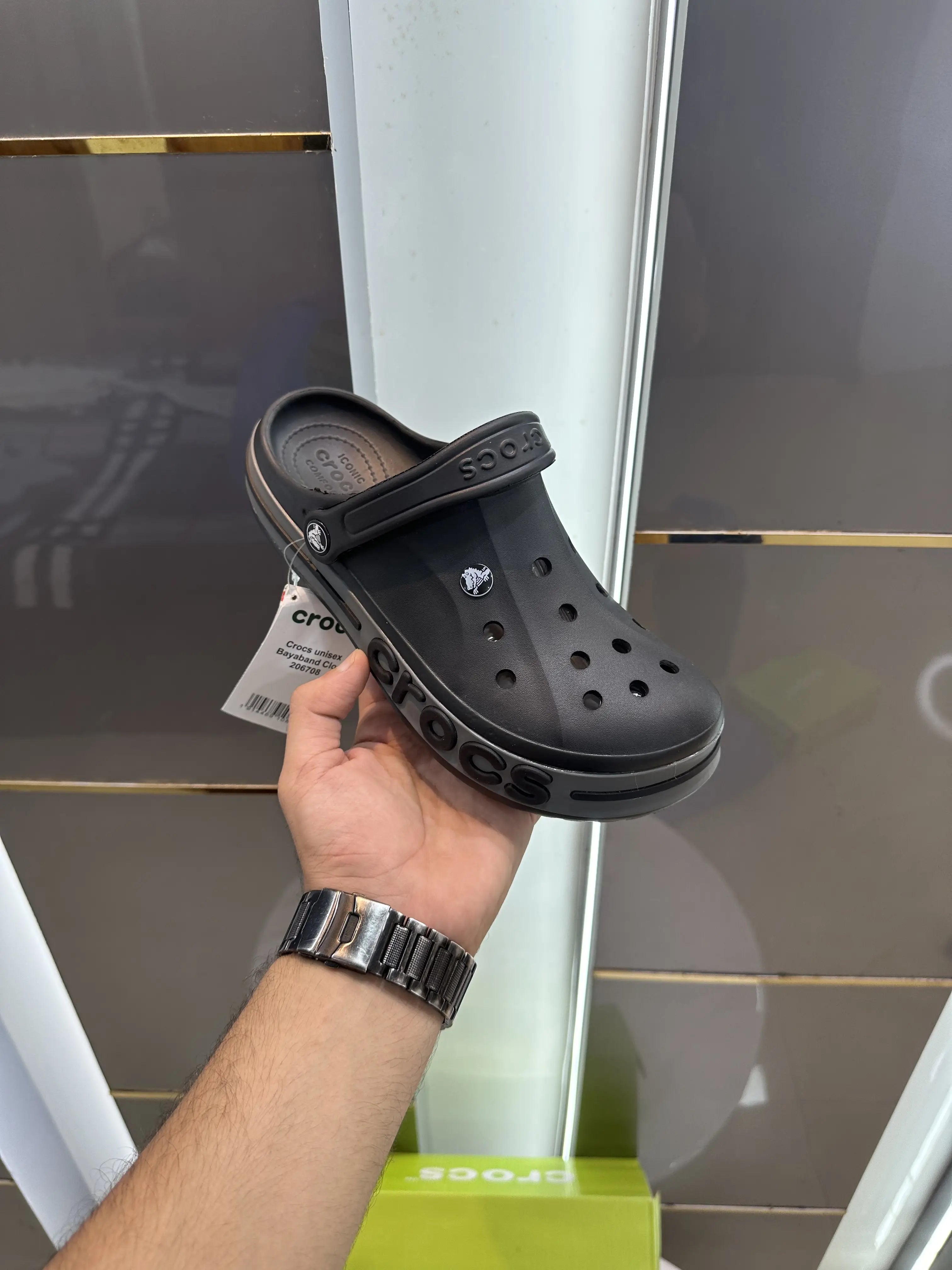 Crocs_Bayaband Clogs All Black Main image