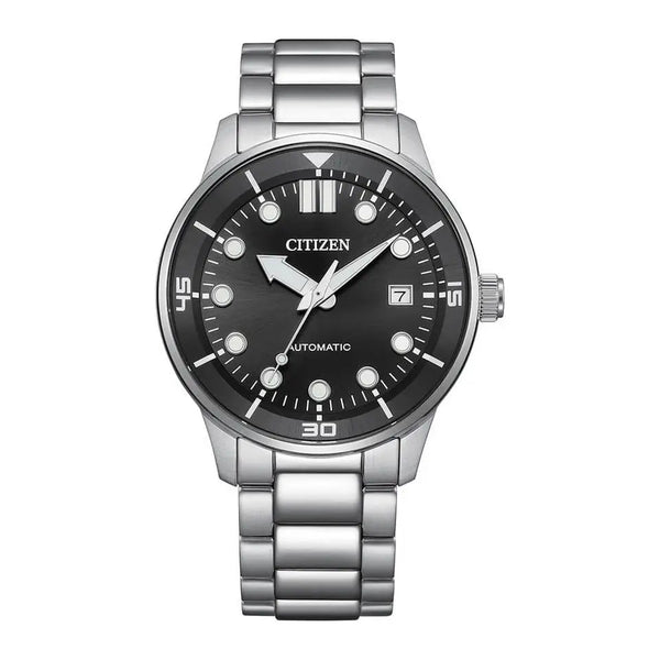 Citizen NJ0191 Silver Black Premium Quartz Watch