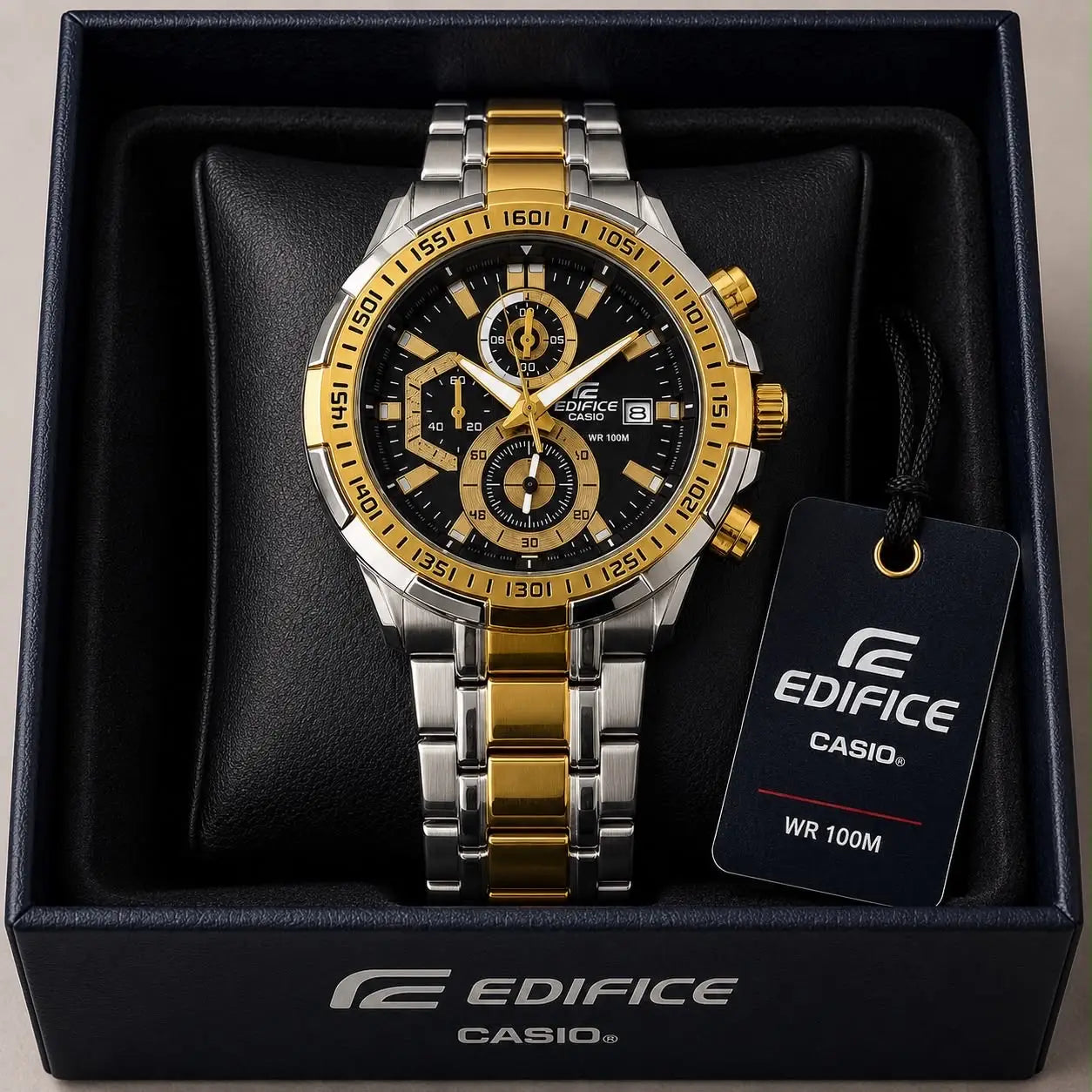 Edifice Casio Two Tone Black Main image