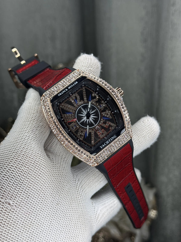Frank Muller Yachting Red Premium Watch