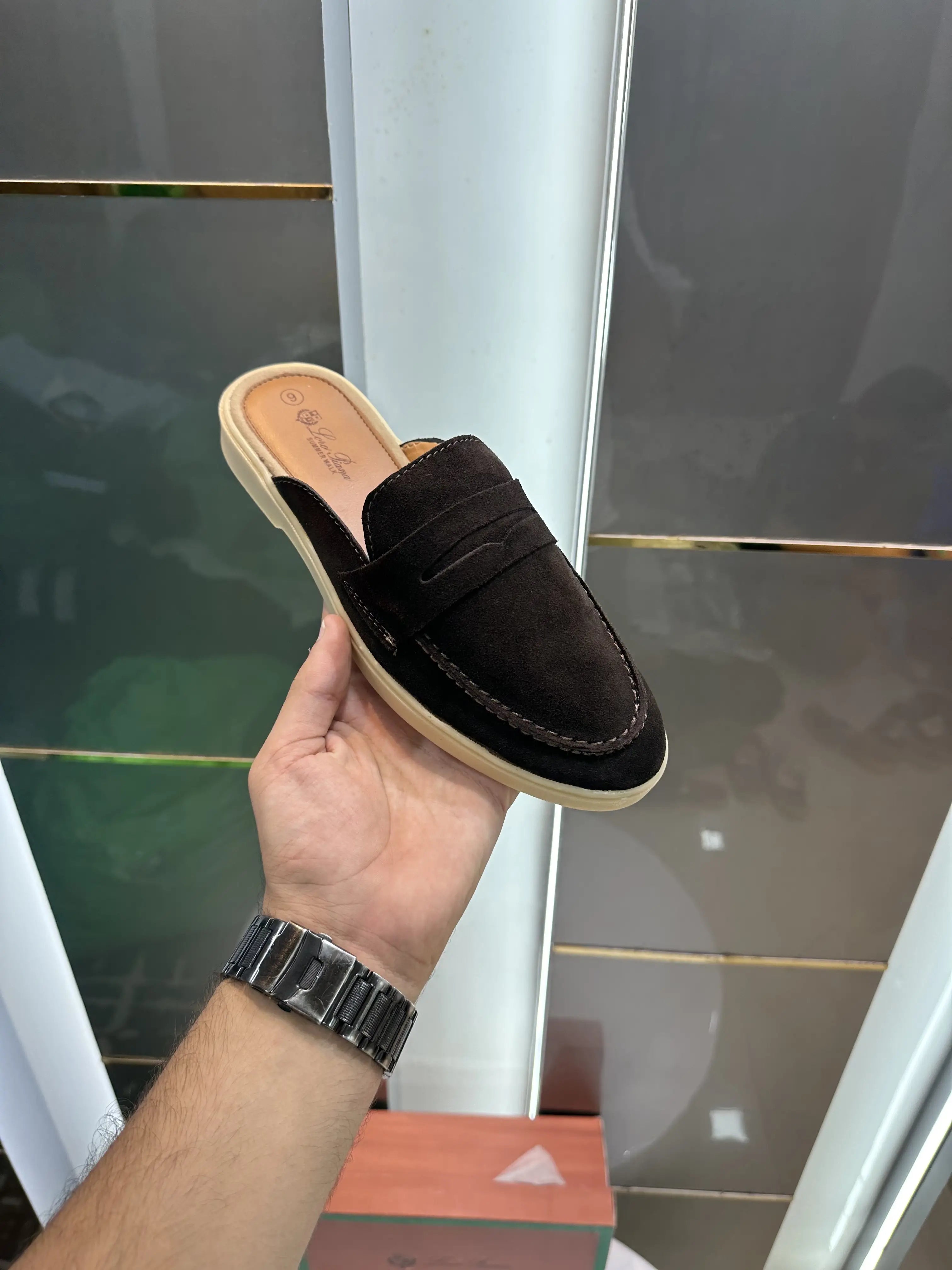 Loro_Piana Slip-Ons Brown Main image