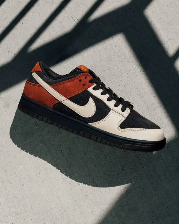 Nikee Dunk Low Red Panda Brown Suede