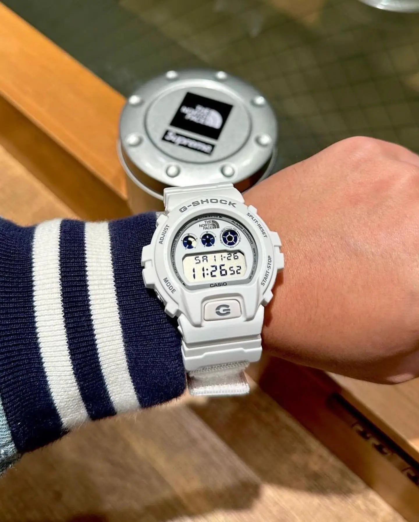 G shock X North Face X Supreme