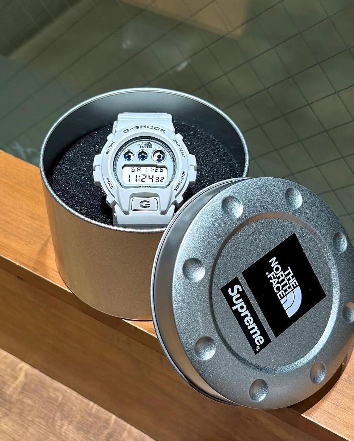 G shock X North Face X Supreme