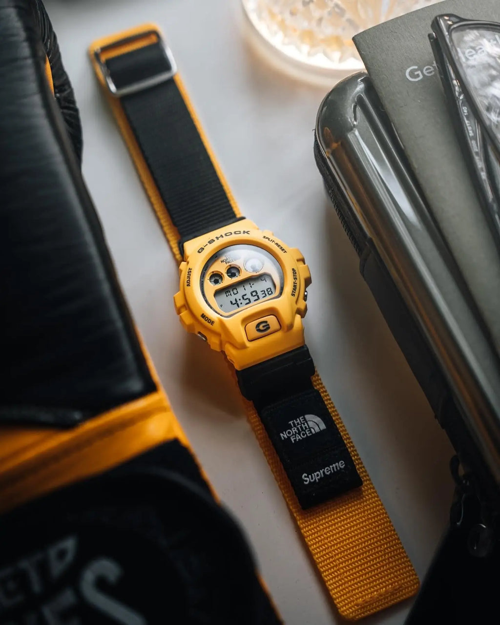 G shock X North Face X Supreme