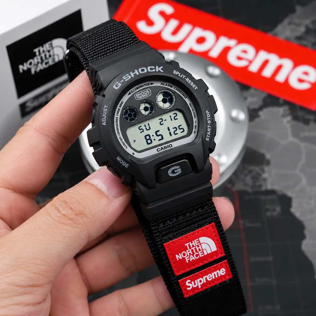 G shock X North Face X Supreme