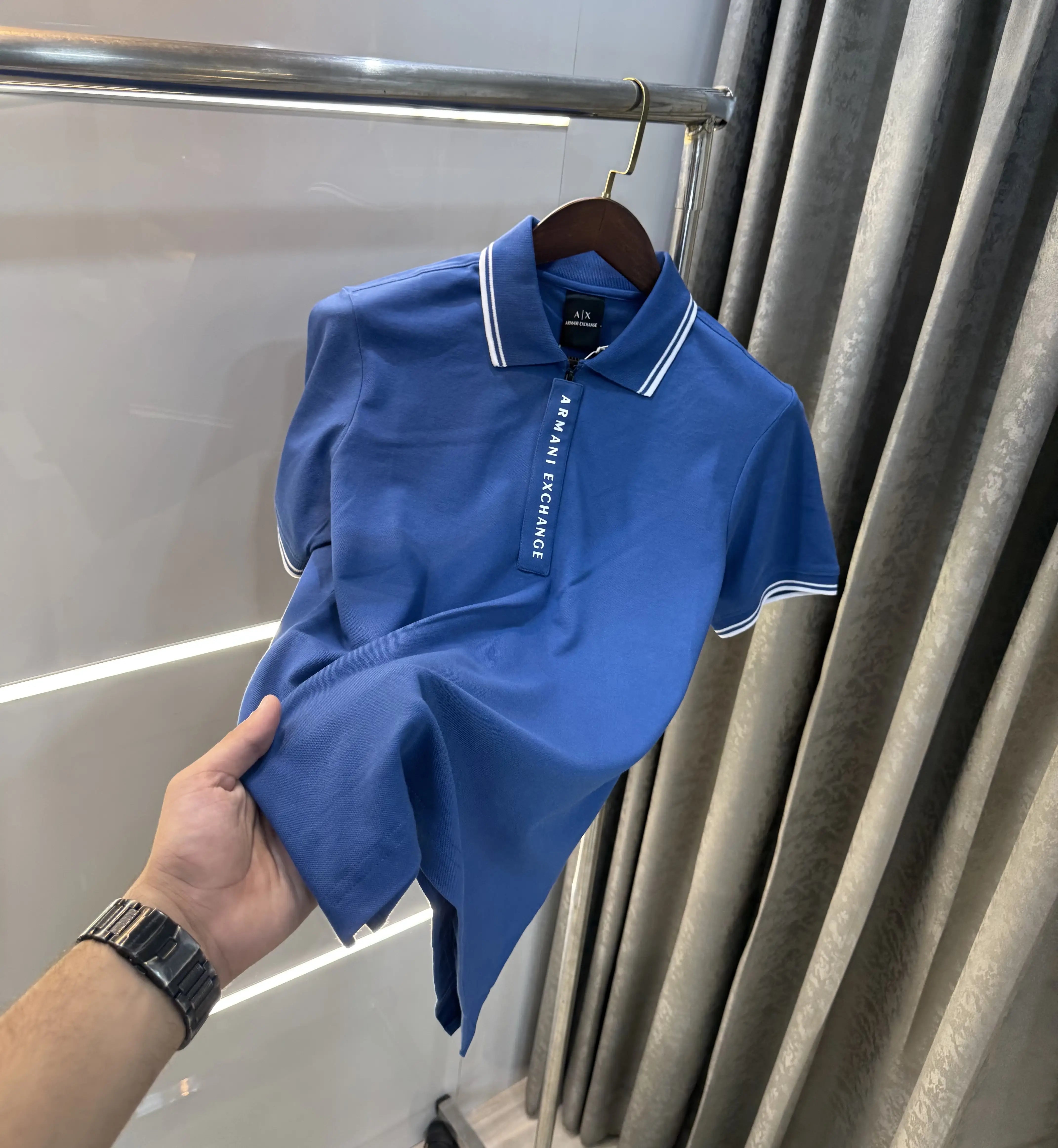Arman i Exchange Blue Imported Polo T-Shirt Main image