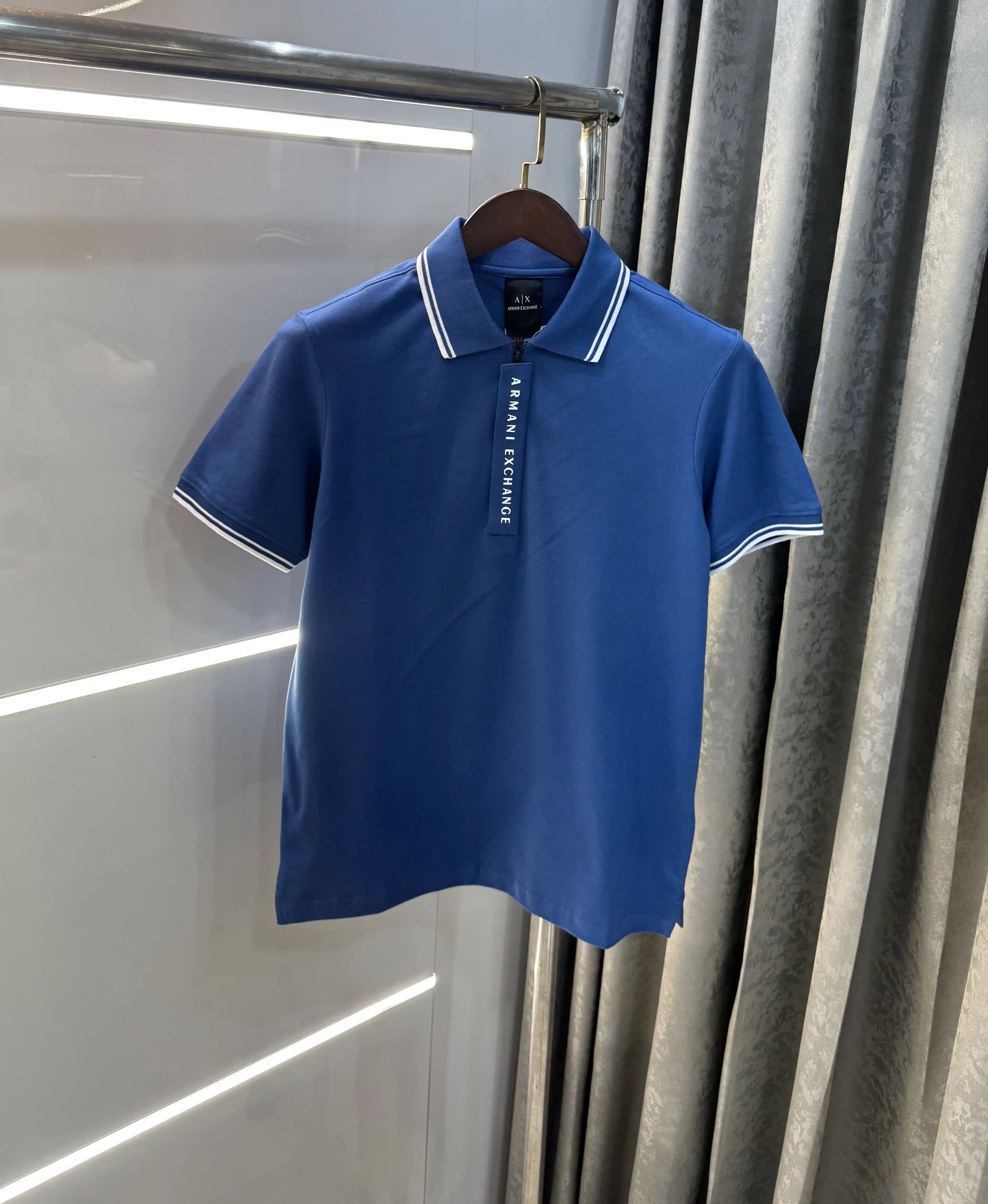 Arman i Exchange Blue Imported Polo T-Shirt Secondary image