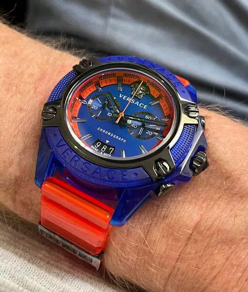 Versace VEZ700922 Icon Active Chronograph Unisex Watch Authentic Store Quality Secondary image
