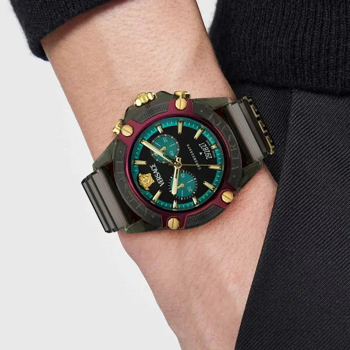 Versace VE8P00224 Icon Active Chronograph Unisex Watch Authentic Store Quality Secondary image