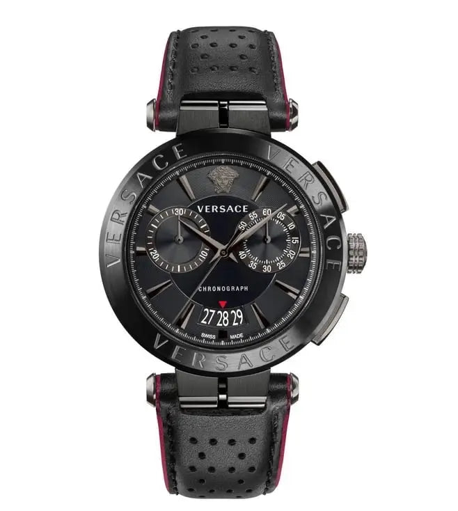 Versace VBR030017 Aion Chronograph Watch for Men Authentic Store Quality
