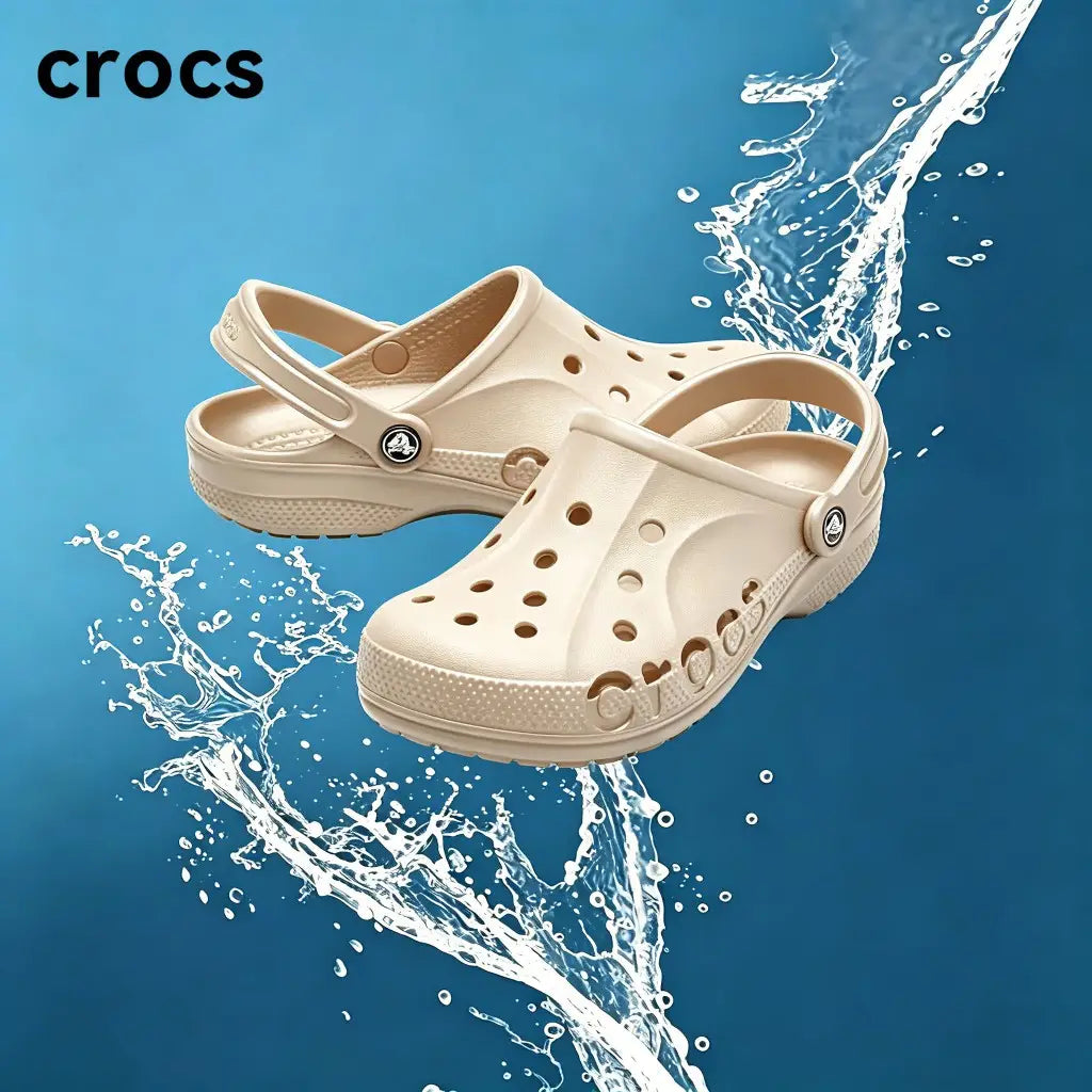 Crocs Baya CLOGS BEIGE CREAM(FIX)