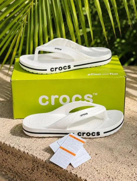 CROCS BAYABAND SLIPPER WHITE(FIX)