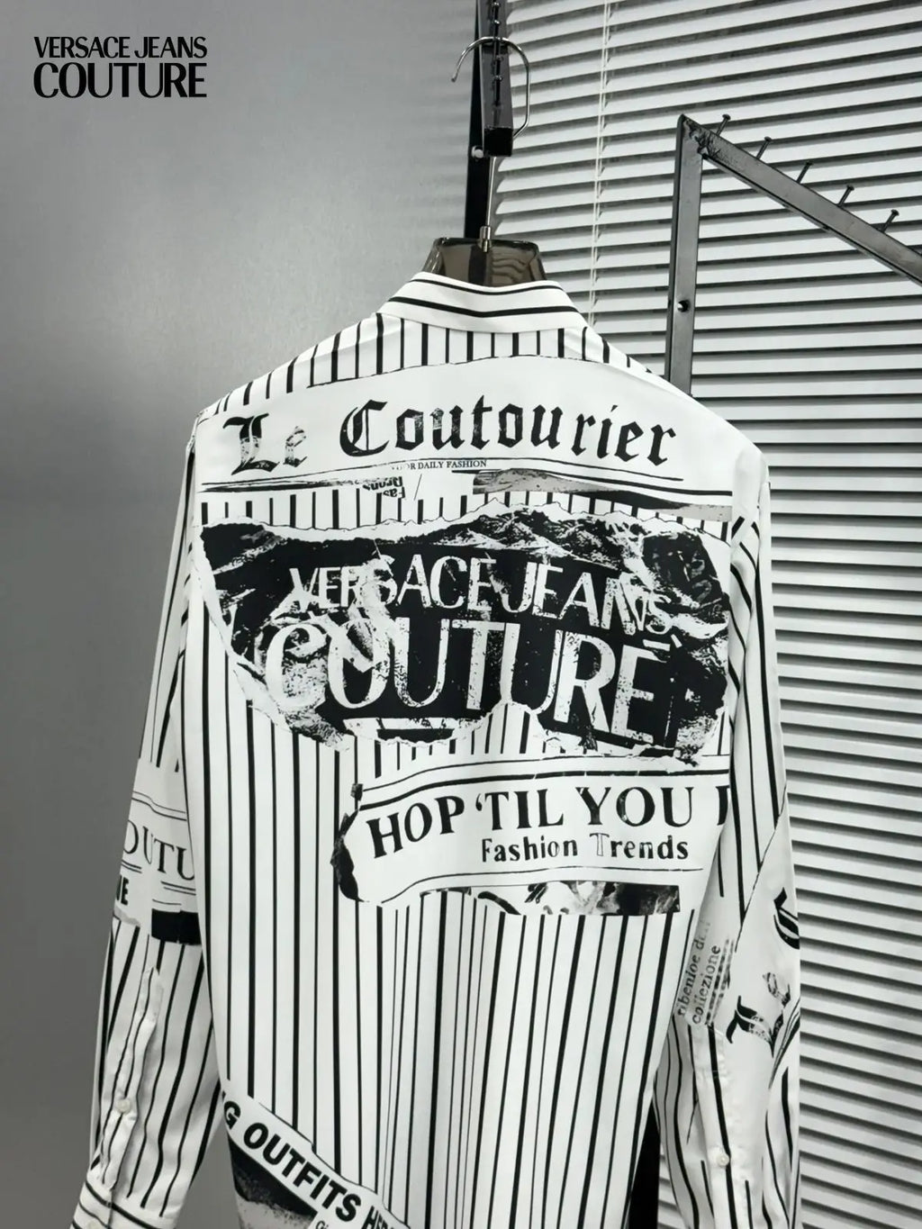 Versac_e Couture Imported Printed Exclusive Designer Shirt (DN 607)