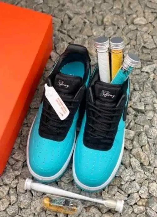 nikee airforce 1 x tiffany green
