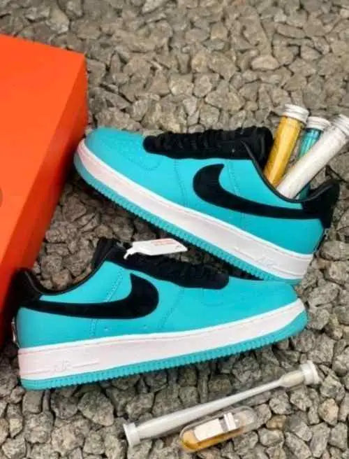 nikee airforce 1 x tiffany green