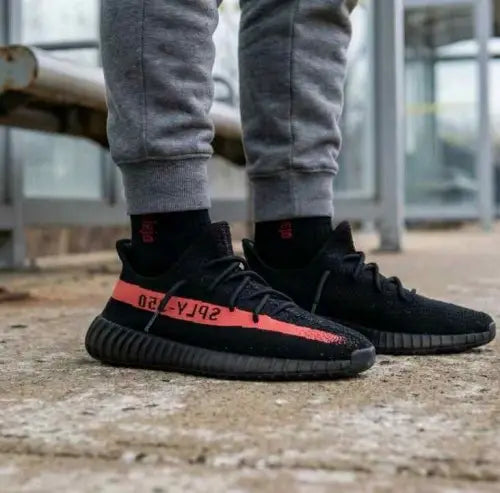 Adida_s Yeezy Boost 350 V2 Core Red With Full Accessories SEMI UA