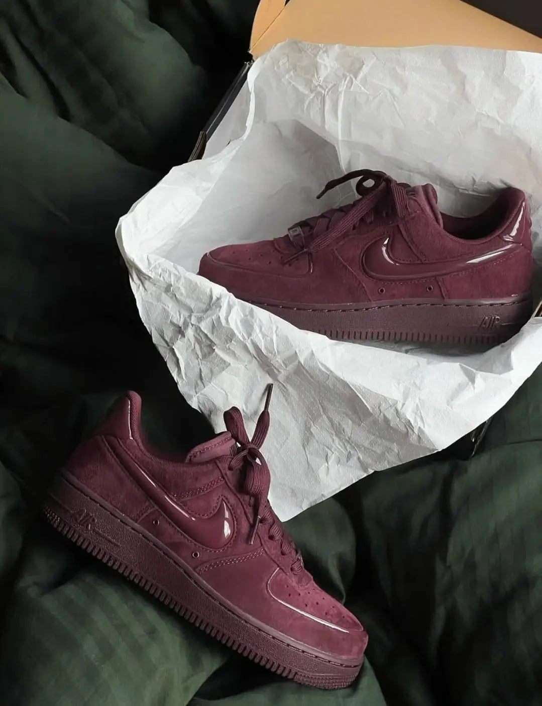 Nik.e AirForce 1 Low Burgundy Crush