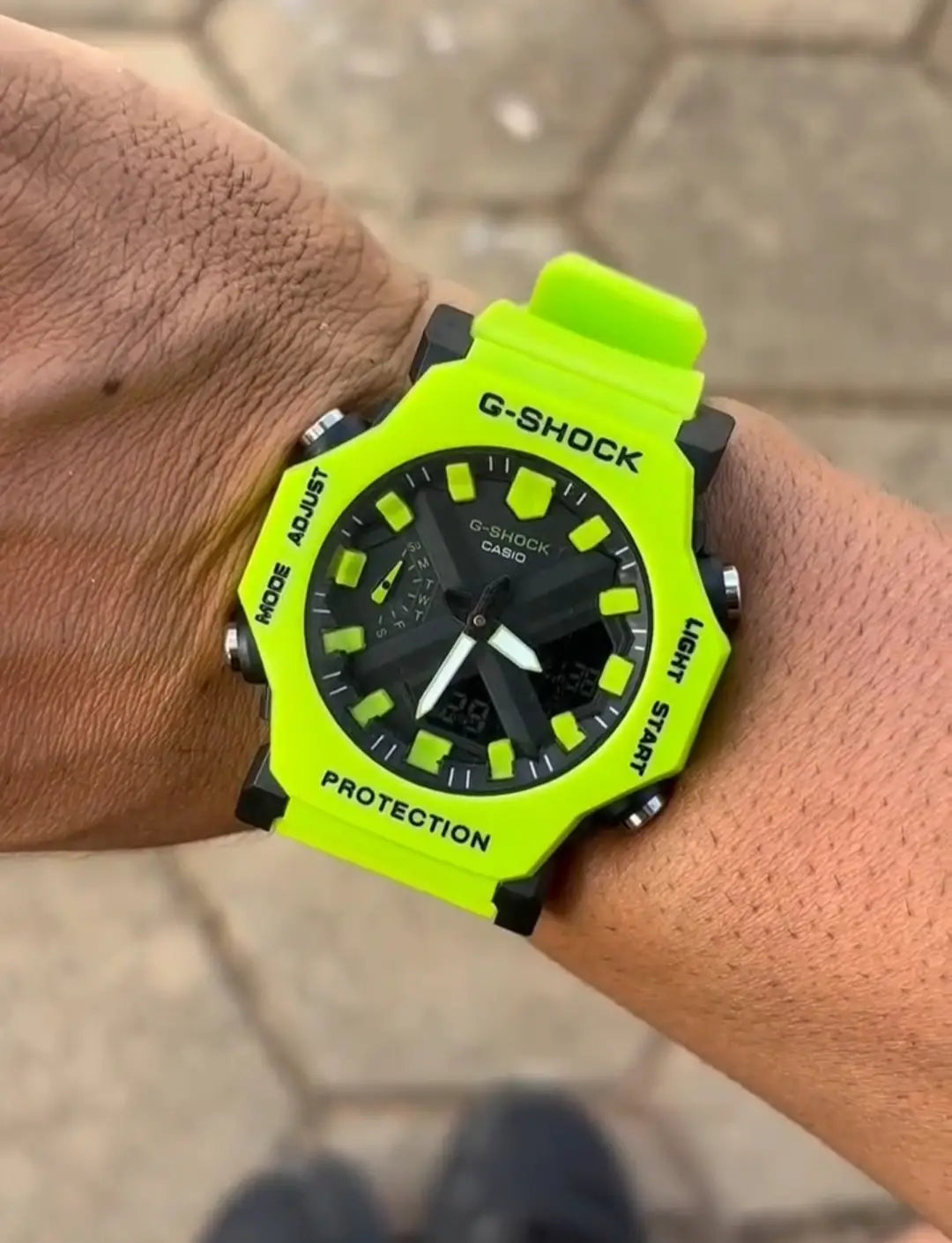 Gshock X Neon Green Main image