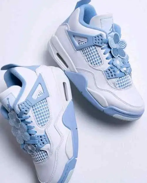 Nikee Air Jordan Retro 4 Forget Me Not Women s Semi UA for her