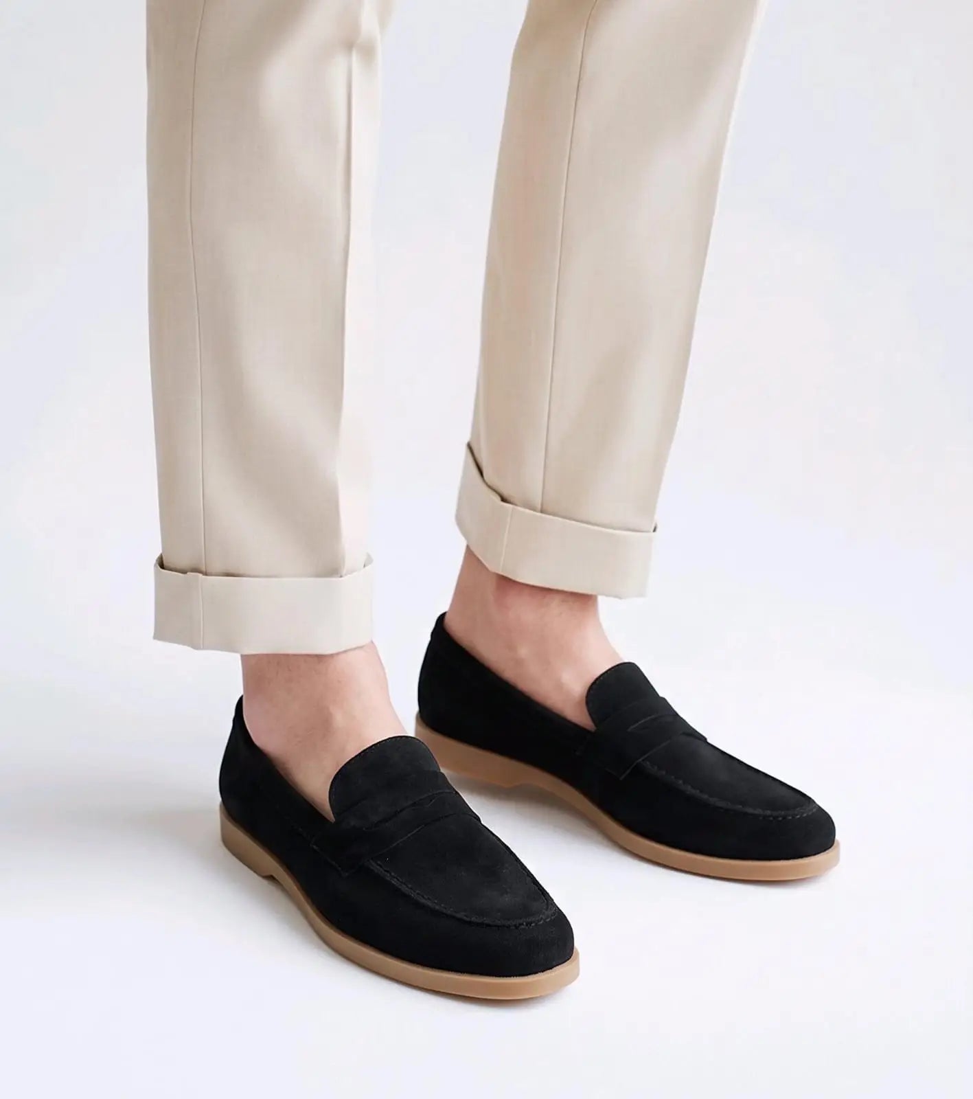 Dior_Black Premium Suede Leather Formal Main image