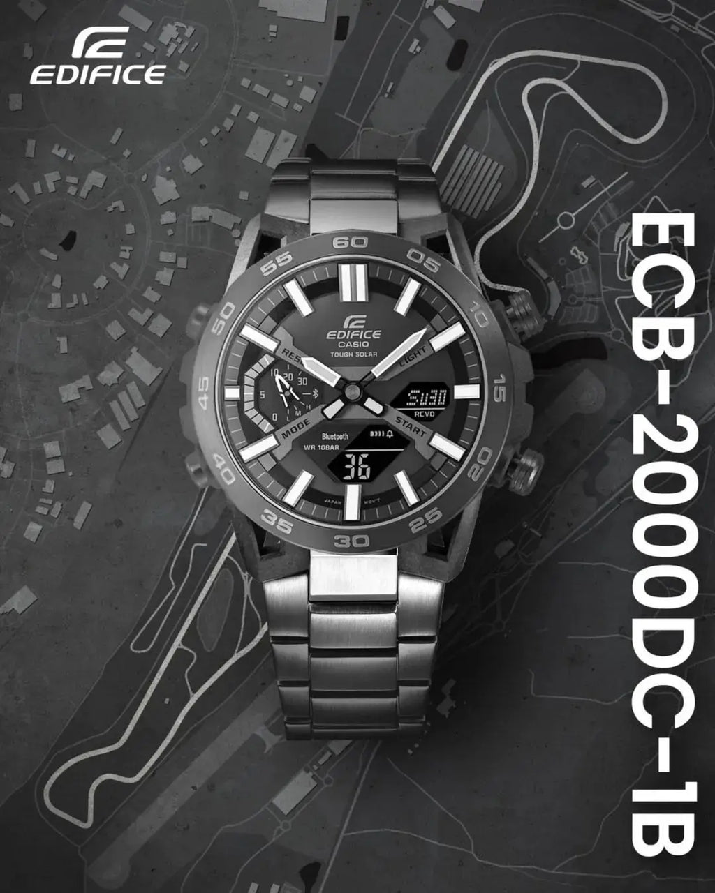 Casio Edifice ECB 2000 world time