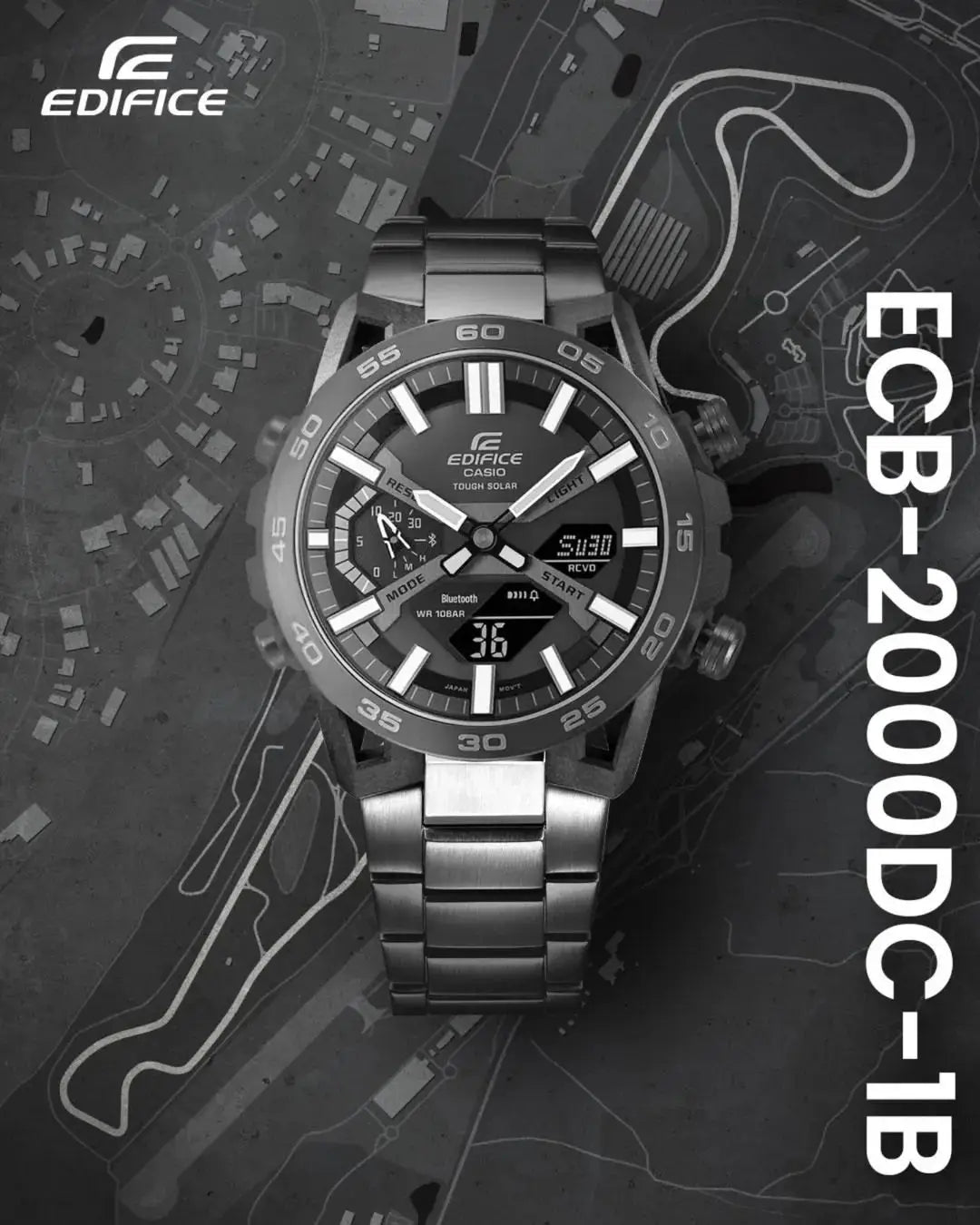 Casio Edifice ECB 2000 world time