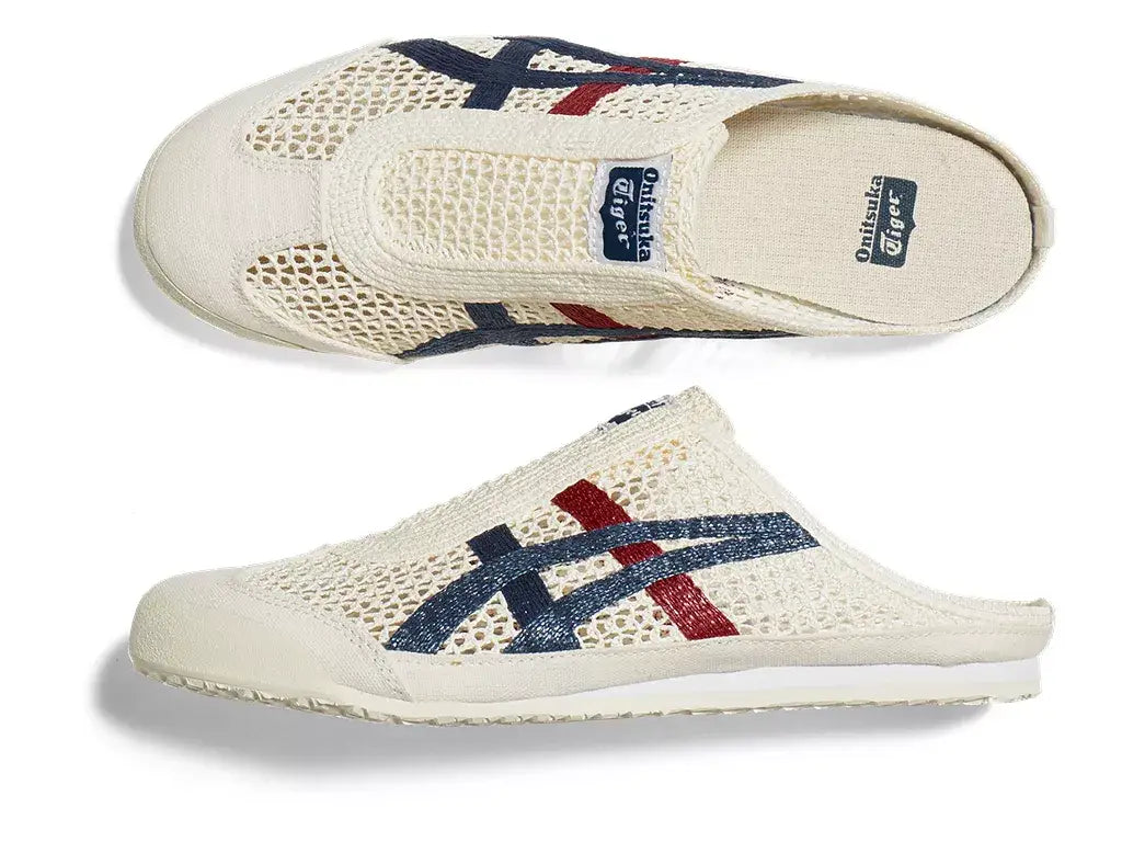 Onitsuka Tiger slip on sabot Cream Mako Blue (342
