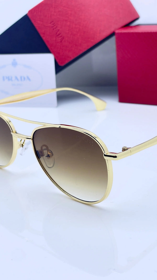 Prada 3219 gold brown