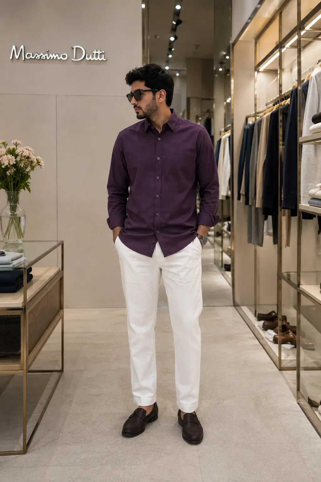 Massimo Dutti Wine White Italian Imported Combo Main image