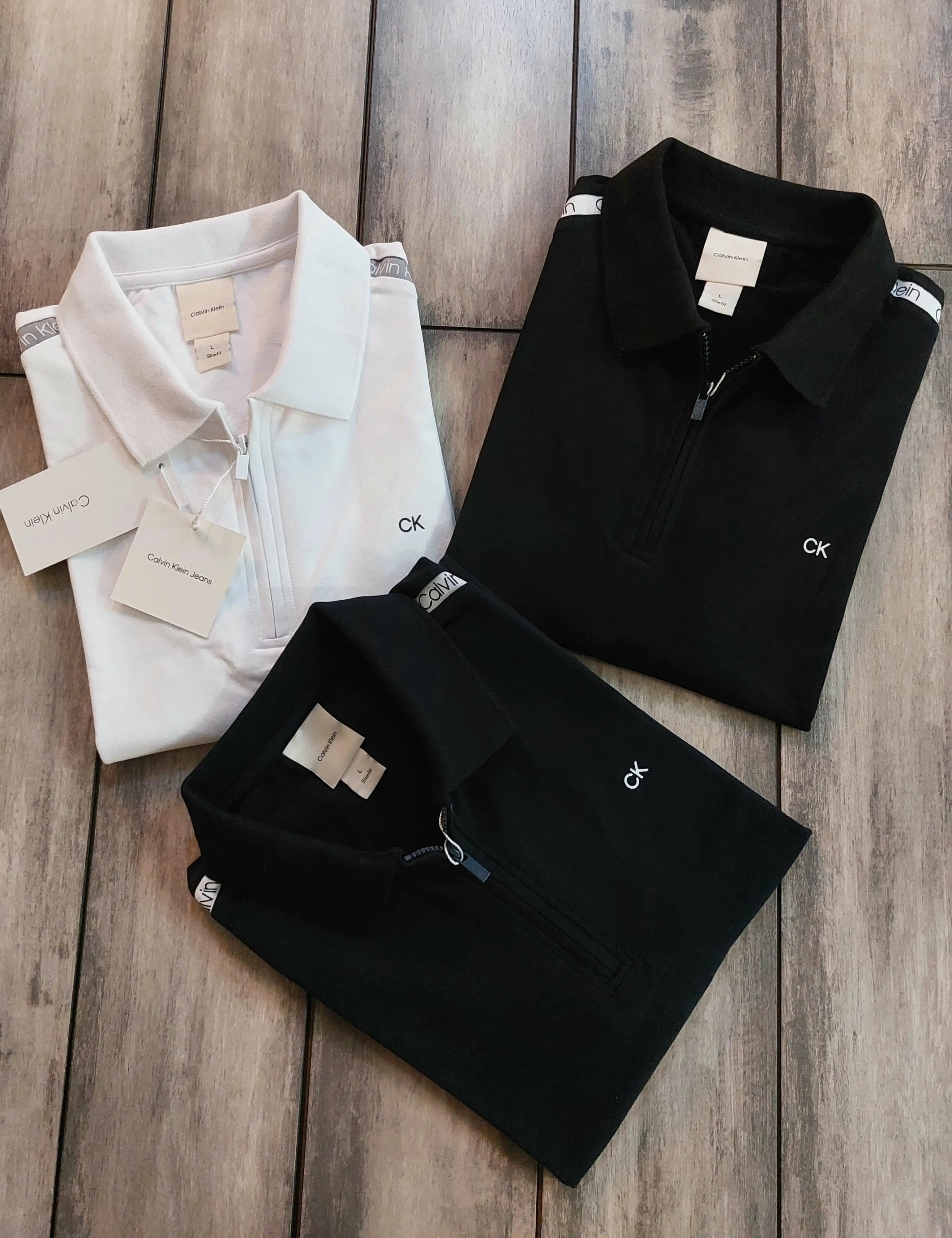 Calvin  Klein Black Premium Polo T-Shirt Secondary image