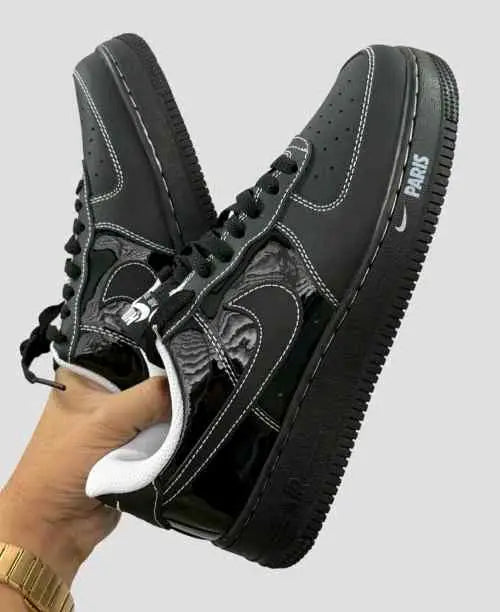 Nikee Airforce 1 Low City Pack Paris Patent