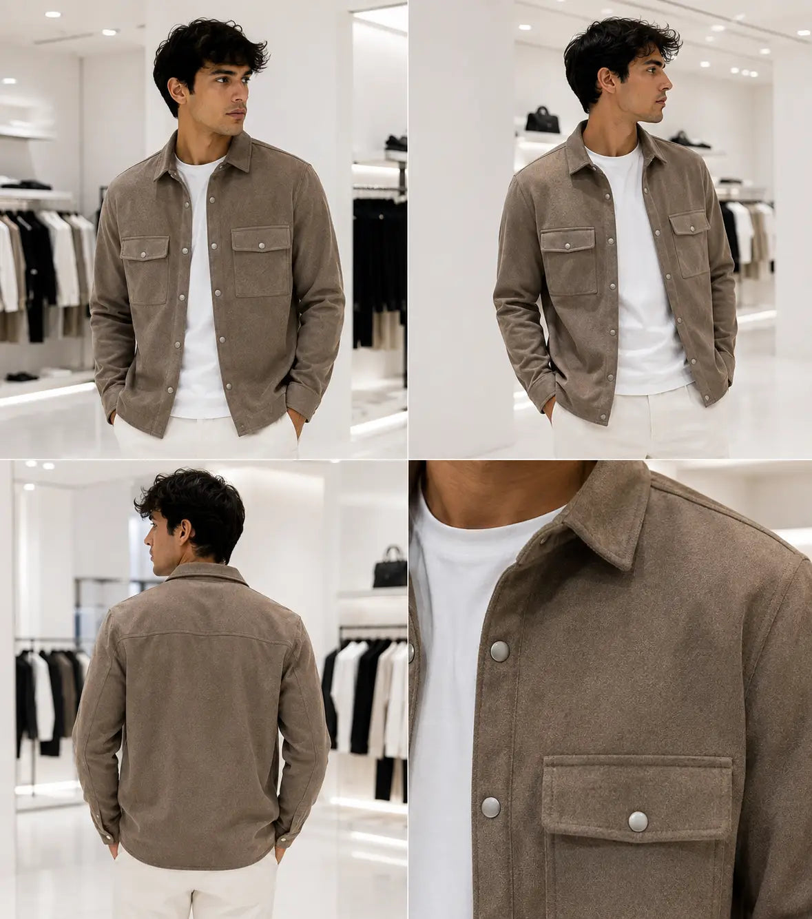 Zar a Biege Designer Classic Bomber Jacket