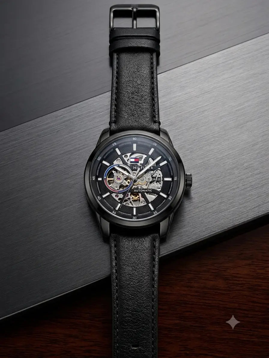 Tommy Hilfiger Automatic Leather belt Main image