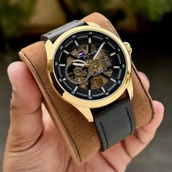 Tommy Hilfiger Automatic Leather belt