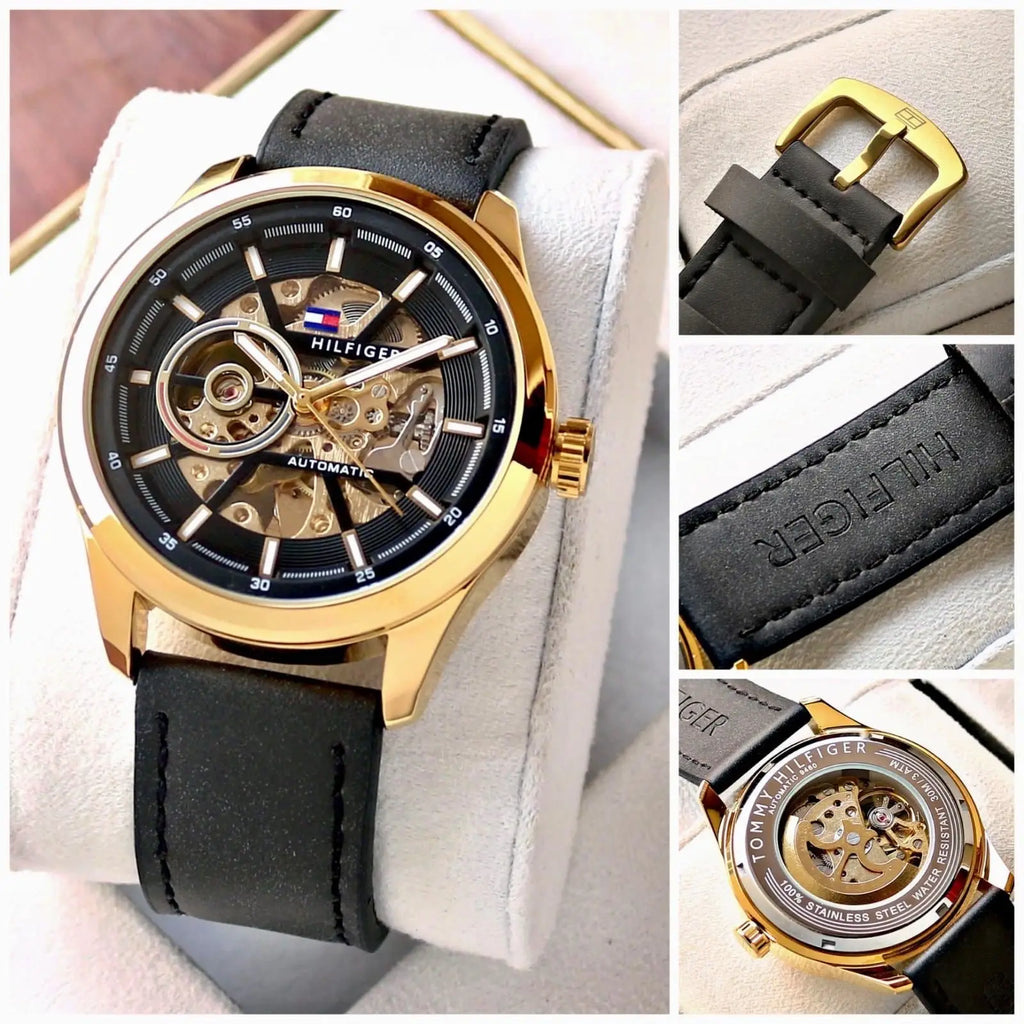 Tommy Hilfiger Automatic Leather belt