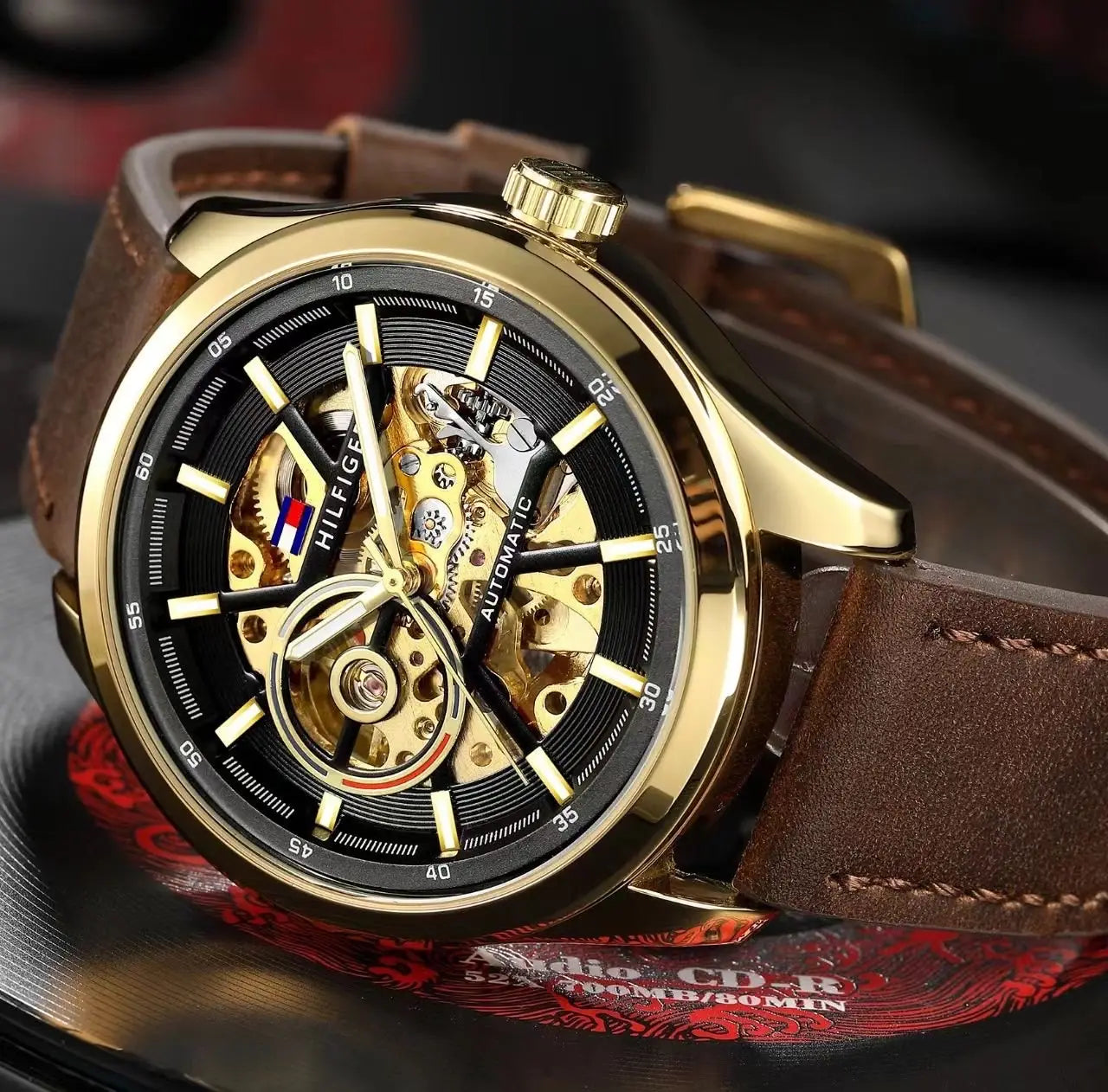 Tommy Hilfiger Automatic Leather belt Main image