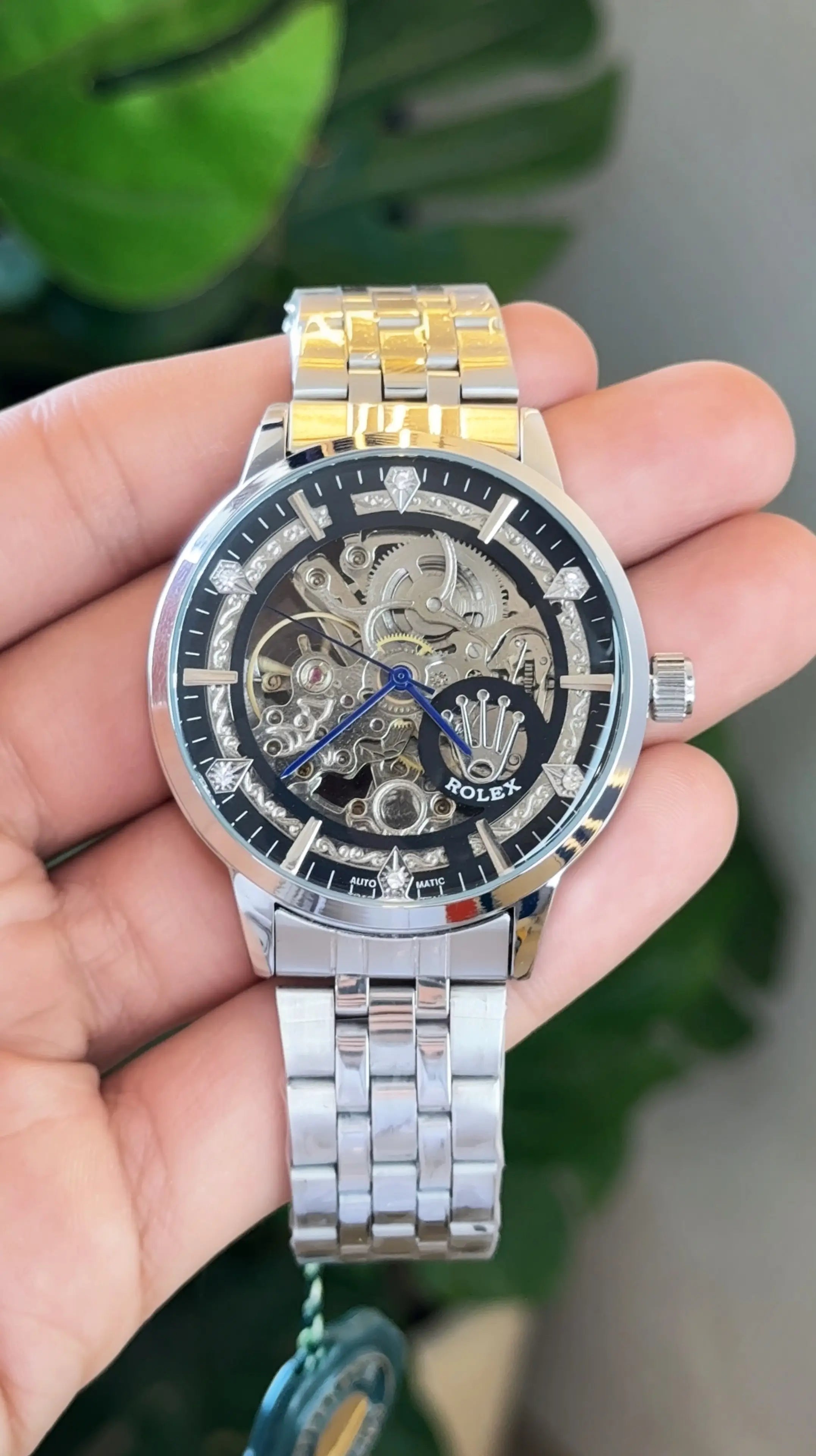 Rolex Automatic Vintage Back Open