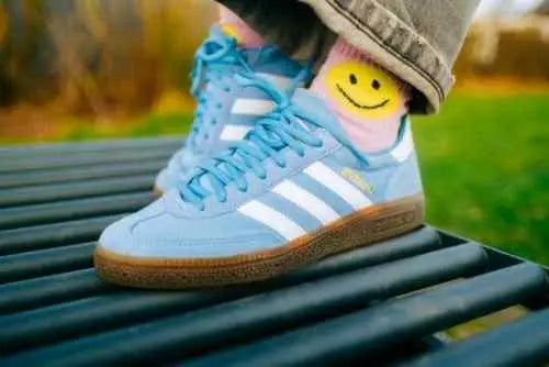 ADIDASS samba handball spezial sky blue