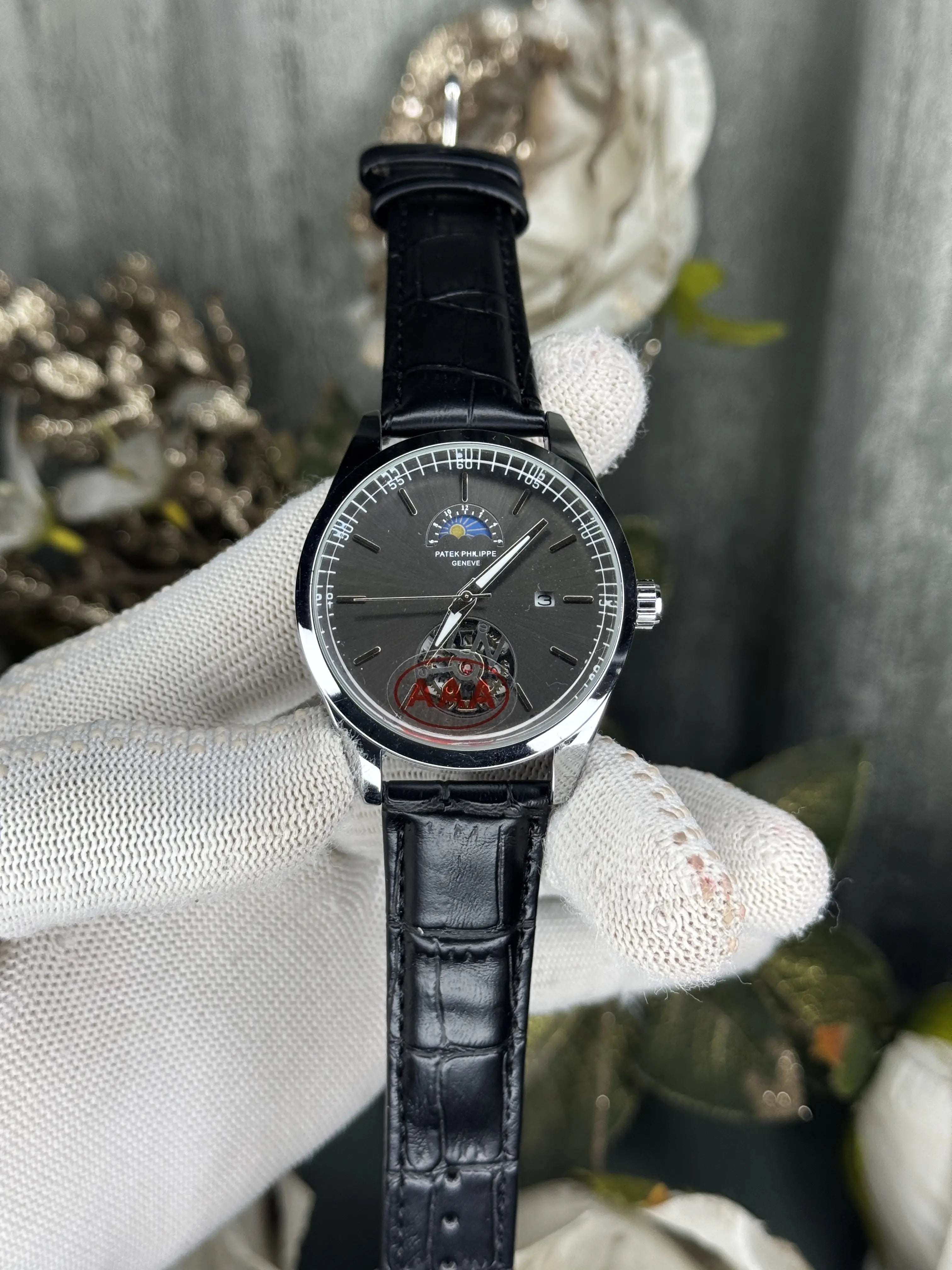 Patek Philipp e All Black Premium Watch Main image