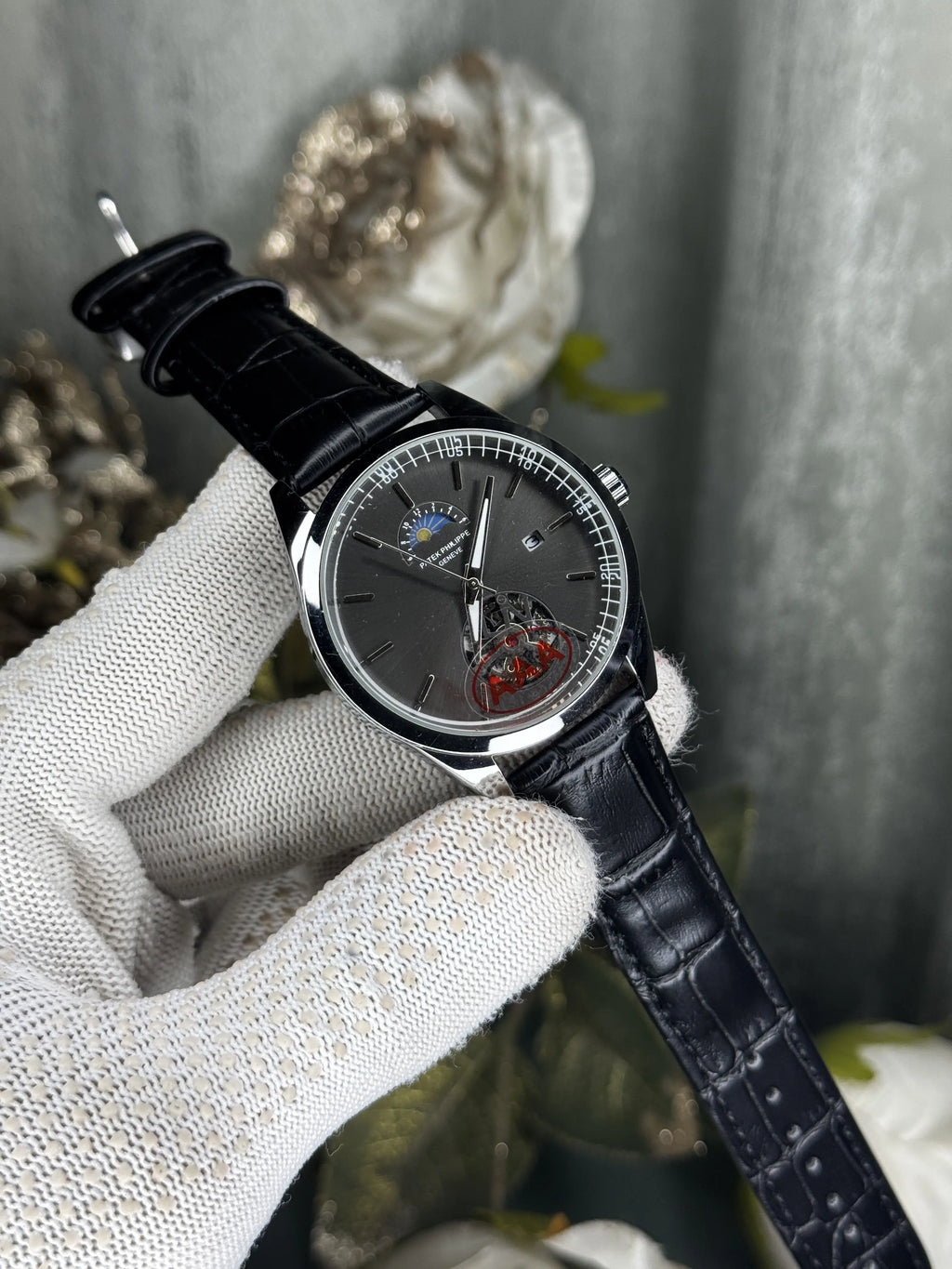 Patek Philipp e All Black Premium Watch
